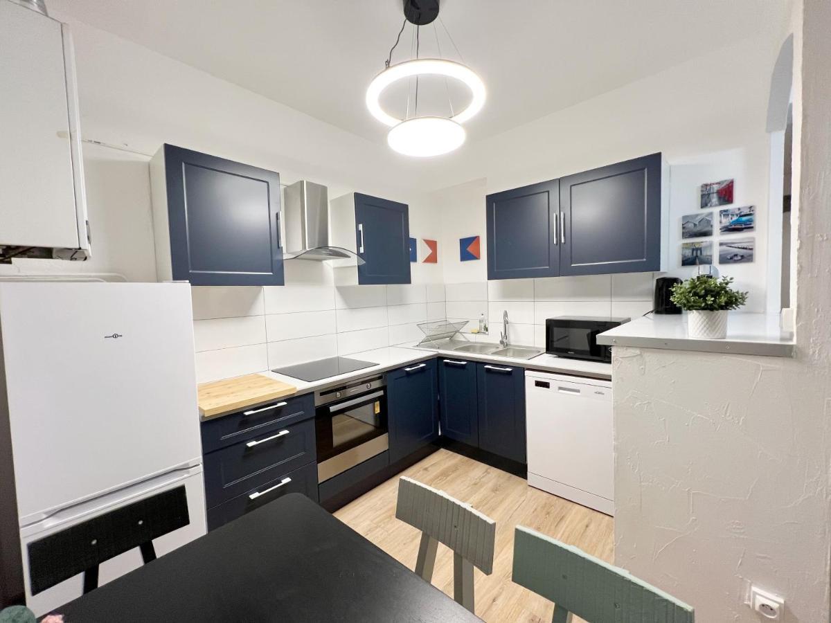 116 Chic & Cosy Grand Appart Moderne 65M2 Hypercentre Wifi Smart Tv Netflix Apartamento Saint-Etienne  Exterior foto