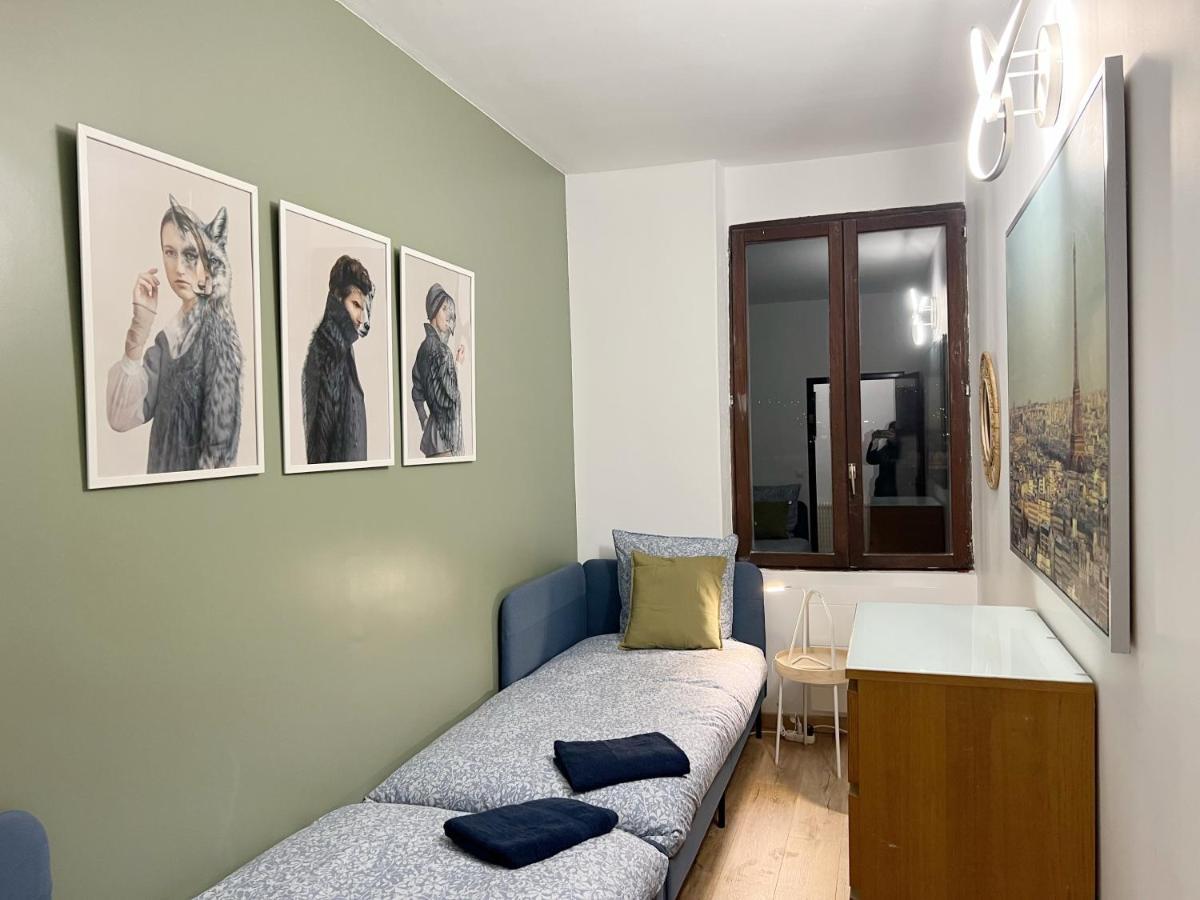 116 Chic & Cosy Grand Appart Moderne 65M2 Hypercentre Wifi Smart Tv Netflix Apartamento Saint-Etienne  Exterior foto