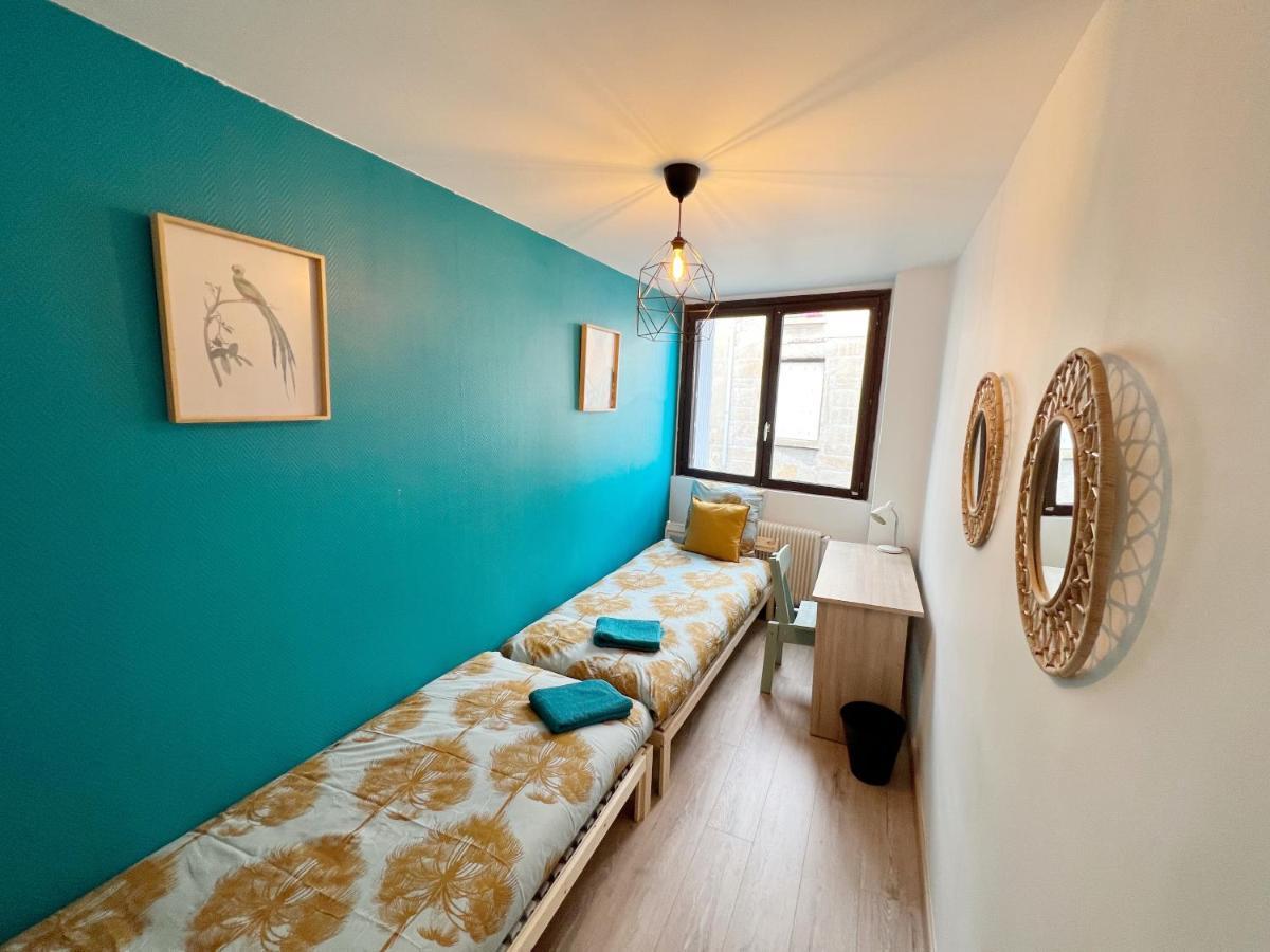 116 Chic & Cosy Grand Appart Moderne 65M2 Hypercentre Wifi Smart Tv Netflix Apartamento Saint-Etienne  Exterior foto