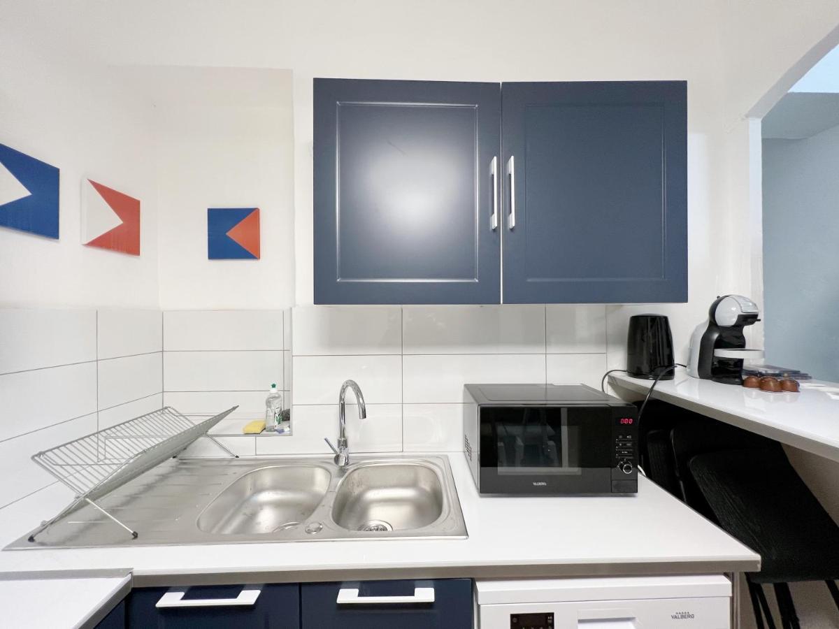 116 Chic & Cosy Grand Appart Moderne 65M2 Hypercentre Wifi Smart Tv Netflix Apartamento Saint-Etienne  Exterior foto